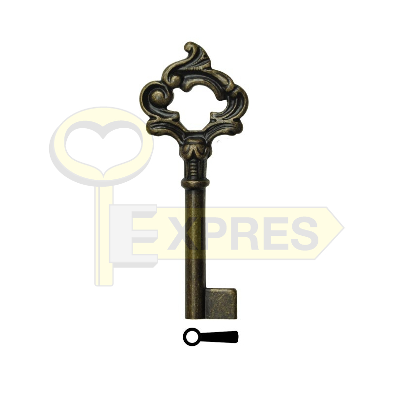 Decorative key 3F1738 - antique bronze