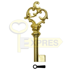 Decorative key 3F2933 - gold