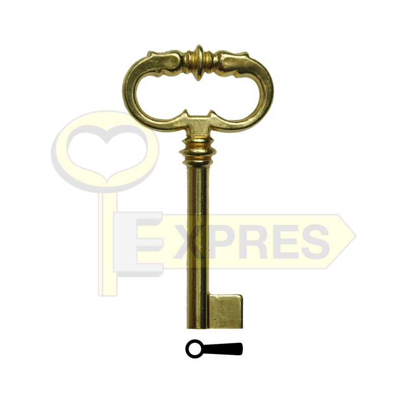 Decorative key 3F1242 - gold