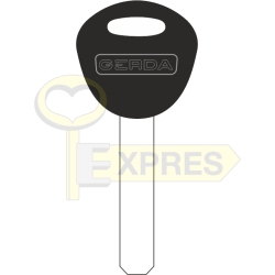 Key for bicycle locks GERDA W no. 2 - Contra / Fold / Ultra