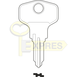 EURO-LOCKS key for the B796 lock