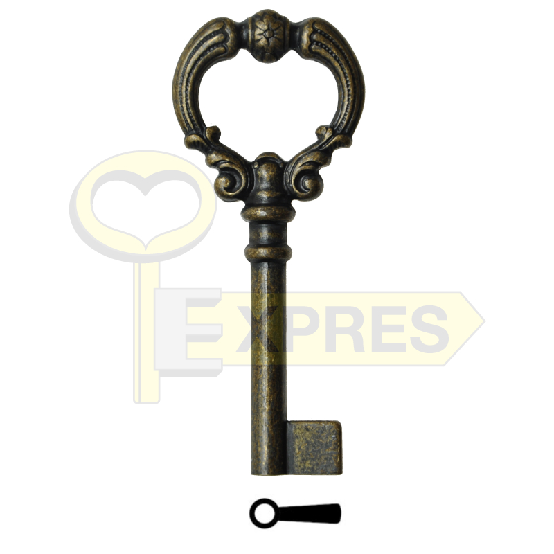 Decorative key 3F4935 - antique bronze