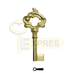 Decorative key 3F1730 - gold