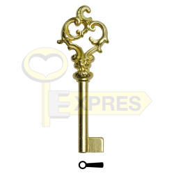 Decorative key 3F2942 - gold