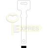 Key OLA - Thickness 2.90mm - brass / double base
