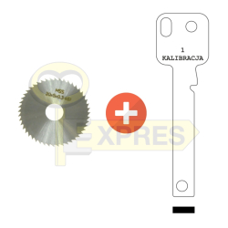 Cutter to TERMINATOR OLA  + Key for calibration