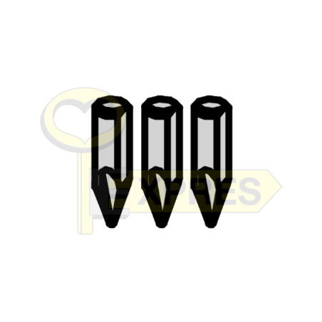 Set of 3 engraving cutters "A"