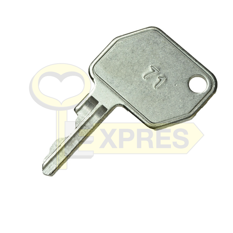 Key for construction machine - 078