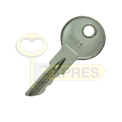 Key for construction machine - 127
