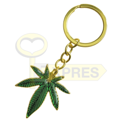 ZNN 28 pendant - marijuana leaf