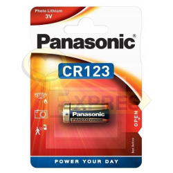 CR123 - PANASONIC - 3V - MXP-P123