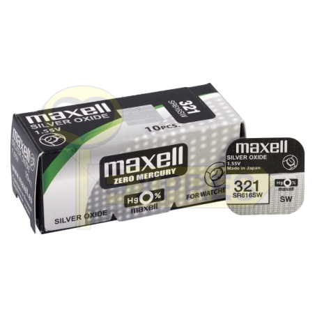 616 - MAXELL - SR616SW - 321 - 1,55V