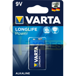 6LR61 - VARTA LONGLIFE Power - 4922, MN1604, E-Block - 9V - MXP-V9V
