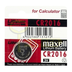 CR2016 - MAXELL - 3V - MXP-M2016