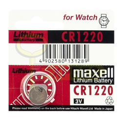 CR1220 - MAXELL - 3V - MXP-M1220