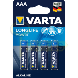 AAA - VARTA LONGLIFE Power ALKALINE - LR03 - 1,5V - MXP-VAAA