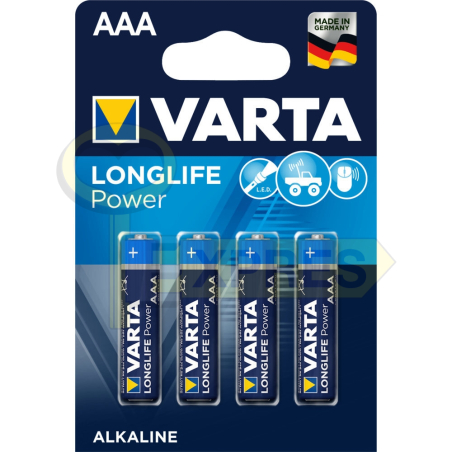 AAA - VARTA High Energy/LONGLIFE Power ALKALINE - LR03 - 1,5V