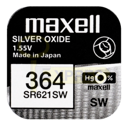 621 - MAXELL - SR621SW - 364 - 1,55V