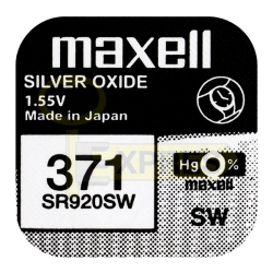 920 - MAXELL - SR920SW - 371 - 1,55V