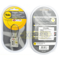 Kłódka bagażowa TSA Yale YTP3 32mm - MXP-YTP3-32