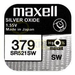 521 - MAXELL - SR521SW - 379 - 1,55V - MXP-M521