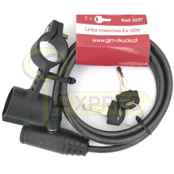BICYCLE CABLE GJM 6x1200 -...