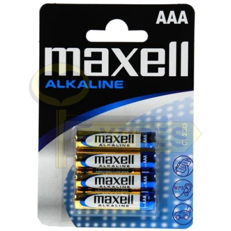 AAA - MAXELL ALKALINE - LR03 - 1,5V