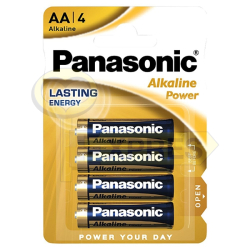AA - PANASONIC ALKALINE - LR6 - 1,5V - MXP-PAA