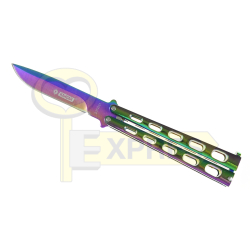 Nóż motylkowy - MOTYLEK - RAINBOW - MXP-N426