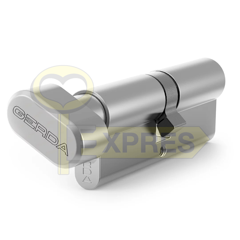 Cylinder with knob GERDA H-PLUS 30/45G