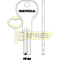 Set of cylinders Gerda WKM7 30/45 gear + G30/45 one-key