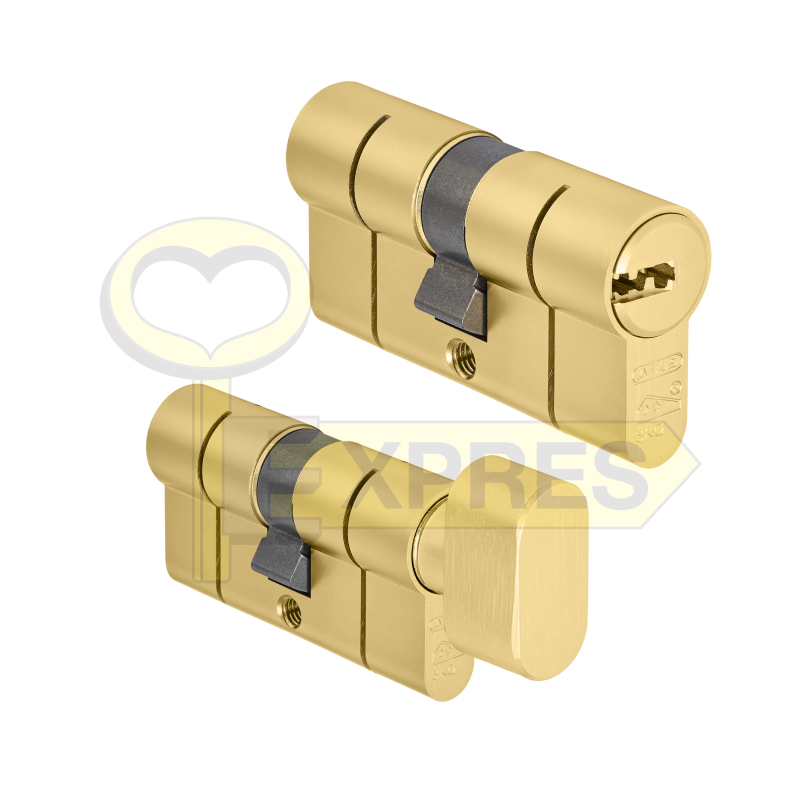 Two cylinders for one key D10+KD10 MM 30/30G