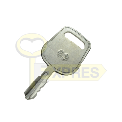 Key for construction machine - 019