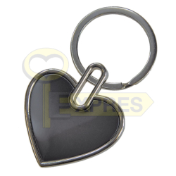 ZNN 45 pendant - black heart