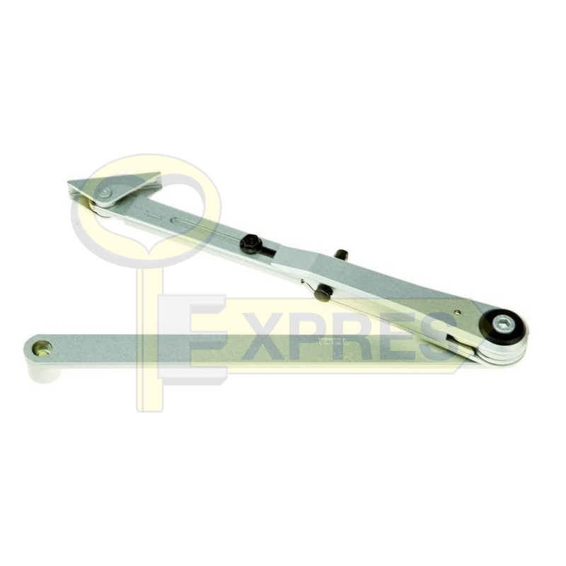DOOR CLOSER ARM GEZE TS2000/4000 WITH ON/OFF LOCK SILVER