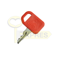 Key for construction machine - 017- John Deere