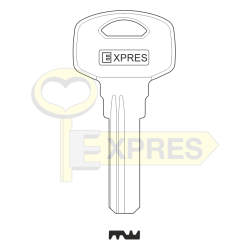 Brass key YALE 5N - 5 triggers