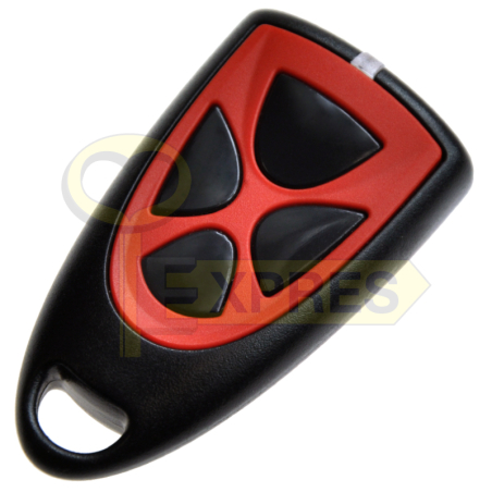 Remote shell DTM EcoVictory 4 buttons - red