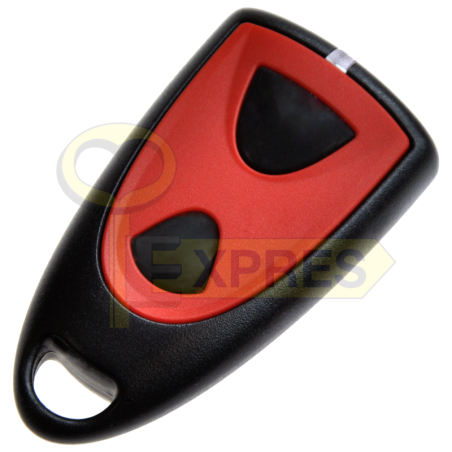 Remote shell DTM EcoVictory 2 buttons 868MHz - red