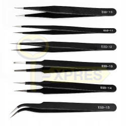 Set of 6 tweezers...