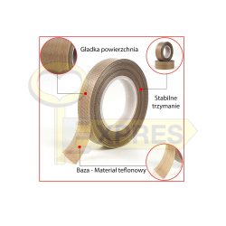 Teflon tape - 5mm