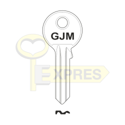 GJM key for padlock 50/60/75
