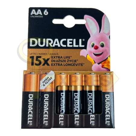 AA - DURACELL ALKALINE - LR6 - 1,5V
