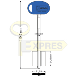 Mottura key MTNBP Original