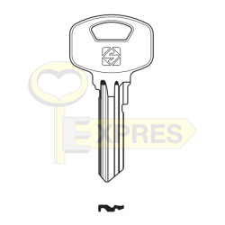 Steel key YA120SM